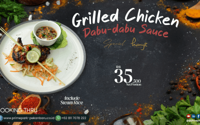 Grilled Chicken Dabu Dabu Sauce