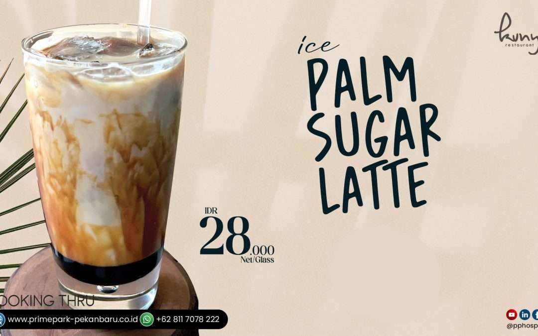 Ice Palm Sugar Latte