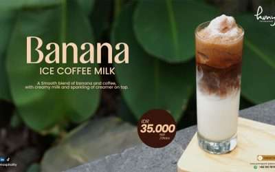 Banana Ice Coffee Milk