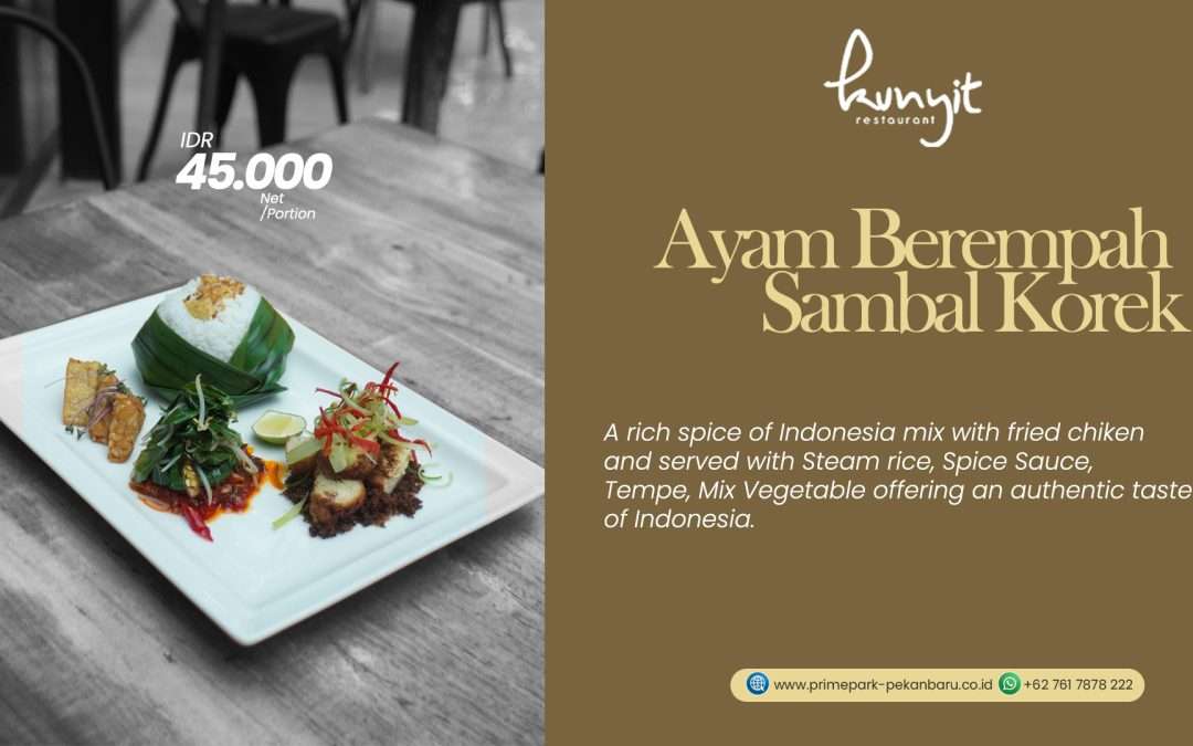 Ayam Berempah Sambel Korek