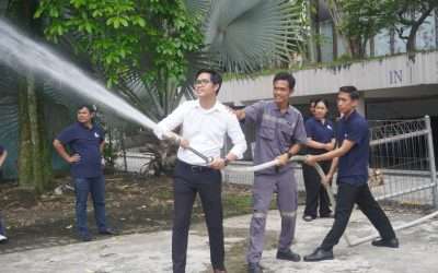 PRIME PARK Hotel Pekanbaru Gelar Fire Drill Simulation