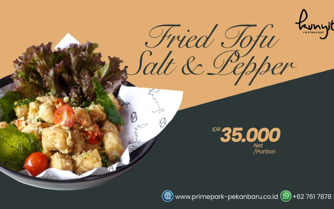 Fried Tofu Salt and Pepper