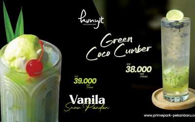 Green Coco Cumber and Vanila Snow Pandan