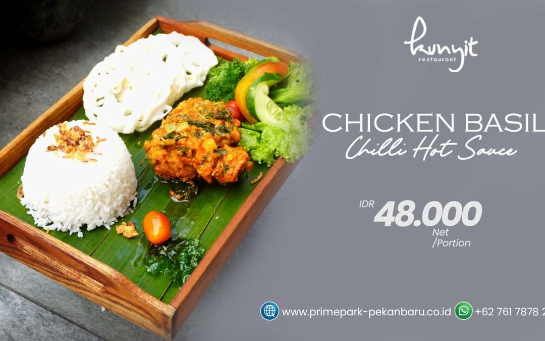Chicken Hot Basil Chilli Sauce