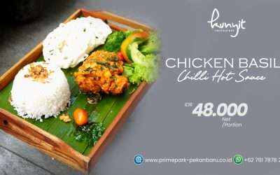 Chicken Hot Basil Chilli Sauce