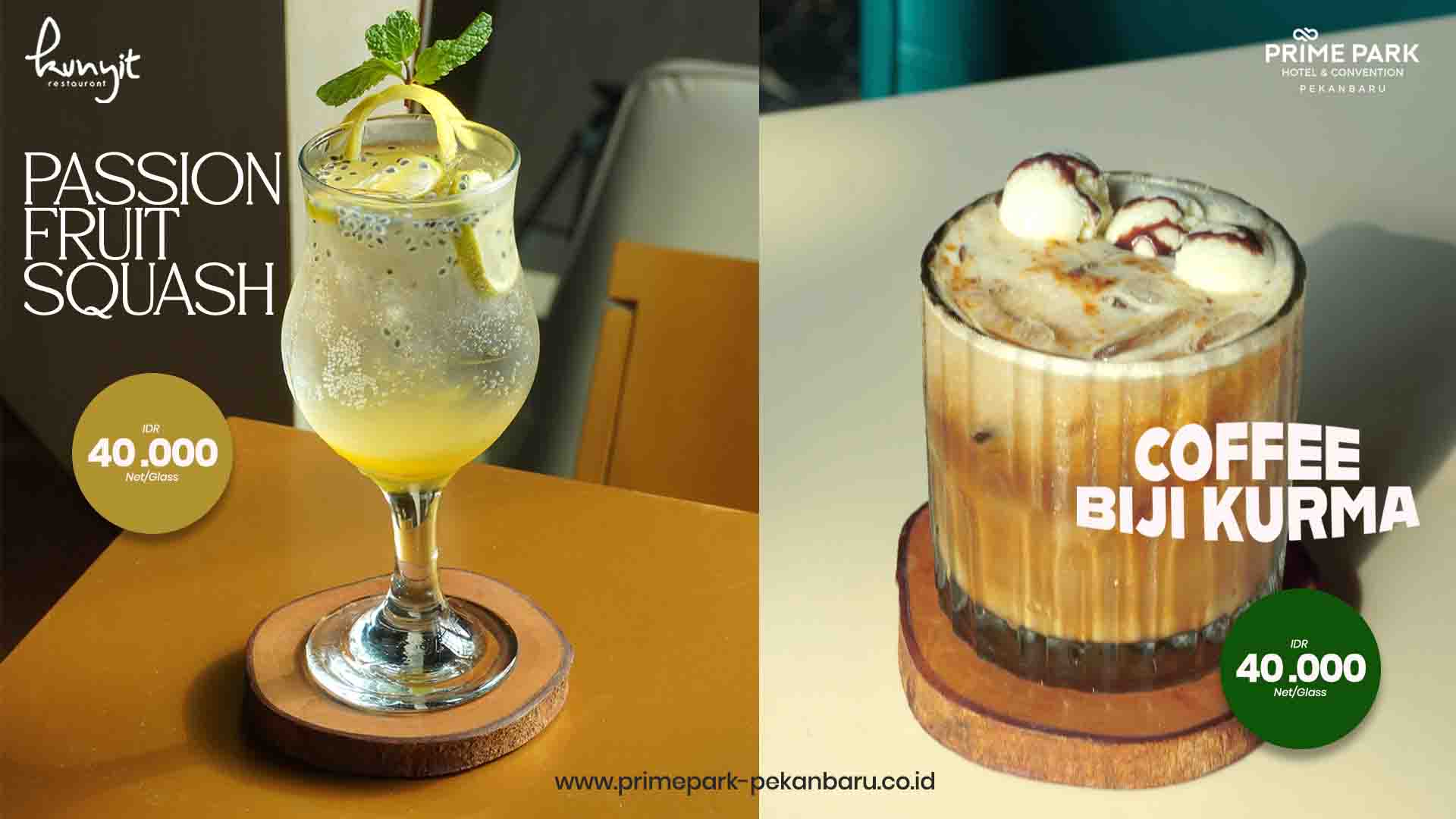 Passion Fruit and Coffee Biji Kurma